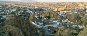 Barrio de las cuevas. Guadix