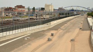 Obras del AVE en Palencia