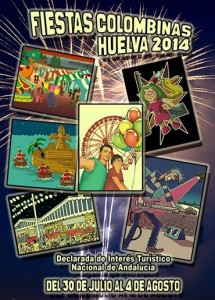 cartel fiestas colombinas de huelva