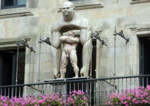Desnudos de la catedral de Santiago