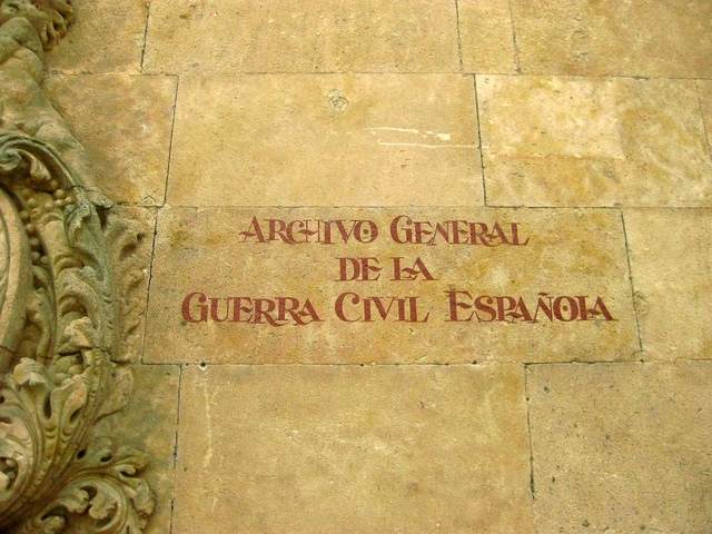 Archivo General de la Guerra Civil Española en Salamanca.