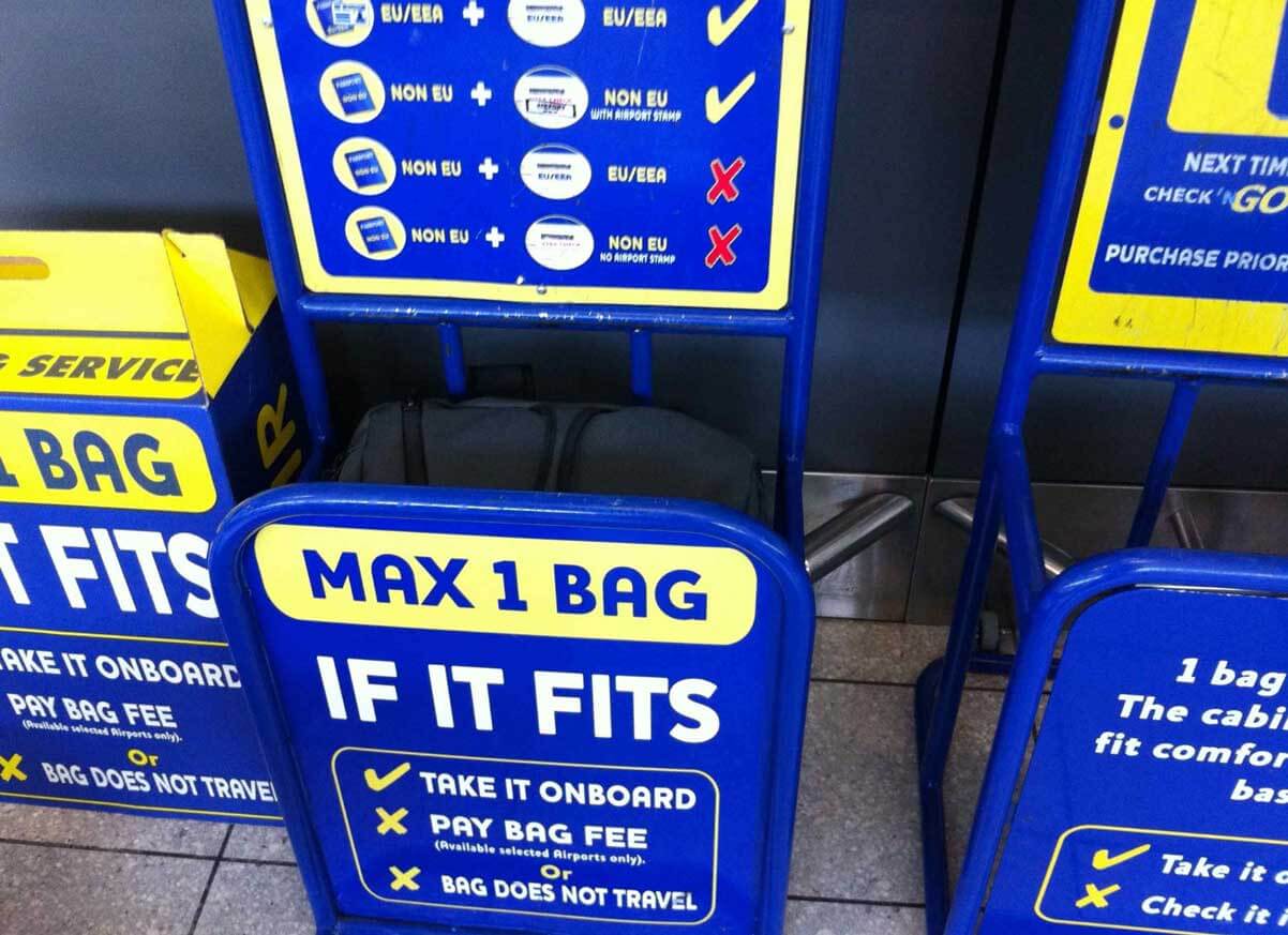 Ryanair nuevas el equipaje para reducir costes - Agencia de Noticias