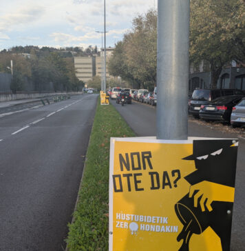 «Hustubidetik, zero hondakin» kanpaina Martuteneko eta Igarako industrialdeetan