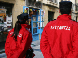Detenido tras robar en un restaurante de Donostia y amenazar a agentes con una botella rota