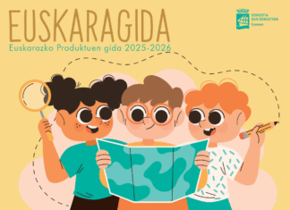 Euskaragida, euskarazko produktuen gida argitaratu da 12 urte arteko haurrentzat