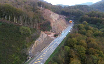 Irungo noranzkoan, Belateko tunelean, zirkulazioa NA-1210 errepidetik desbideratuko da gaur gauean, 22:00etatik 5:30era