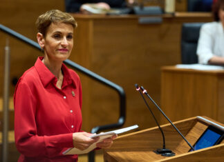 Chivite Lehendakariak Nafarroak duen “egonkortasuna” goraipatu du, bizi-kalitatean lider izateko hazkunde ekonomikoa eta justizia soziala” batzen baititu