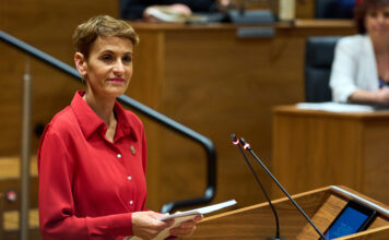 Chivite Lehendakariak Nafarroak duen “egonkortasuna” goraipatu du, bizi-kalitatean lider izateko hazkunde ekonomikoa eta justizia soziala” batzen baititu