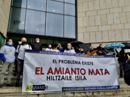 Exigen casi 280.000 euros a Sidenor y CIE Legazpi por la muerte de un trabajador afectado por un cáncer por exposición a amianto