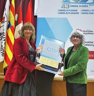 Nafarroak Pirinioetako Lan Komunitatearen lehendakaritza hartu du mugaz gaindiko lankidetzan sakontzeko helburuarekin