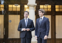 Imanol Pradales Lehendakariak Donostiako alkatea hartu du