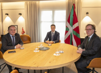 Lehendakariak harrera egin die SAPAko arduradunei