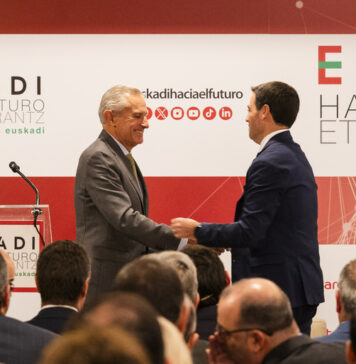 Imanol Pradales Lehendakaria Europa Press Foroan parte hartu du