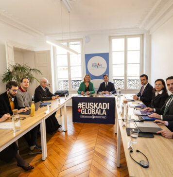 Imanol Pradales Lehendakaria Jacques Delors Institutuko lan-topaketan izango da