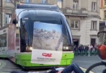 La persona detenida durante la protesta contra CAF en Bilbao, queda en libertad