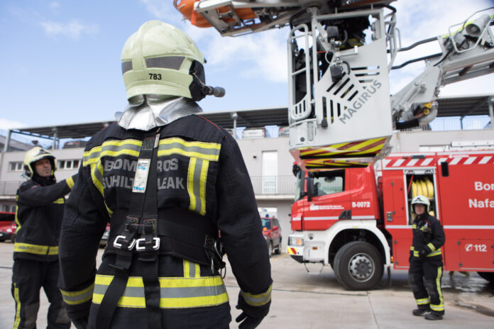 bomberos parque
