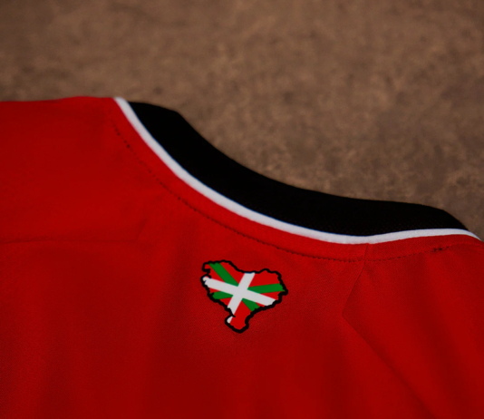 UPN denuncia ante la RFEF la camiseta del Athletic que tiene el mapa de Euskal Herria