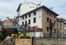 Un descarrilamiento nocturno obliga a interrumpir el servicio de tren entre Zarautz y Zumaia