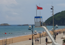 Salud recomienda de forma preventiva no bañarse en seis playas de Gipuzkoa por la calidad del agua