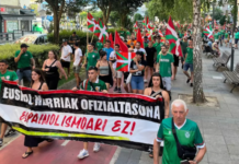 Veinte personas identificadas en Bilbao en el operativo policial desplegado por la final del Mundial