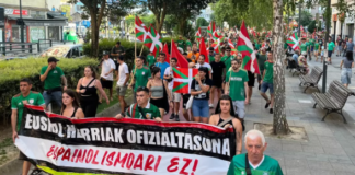 Veinte personas identificadas en Bilbao en el operativo policial desplegado por la final del Mundial