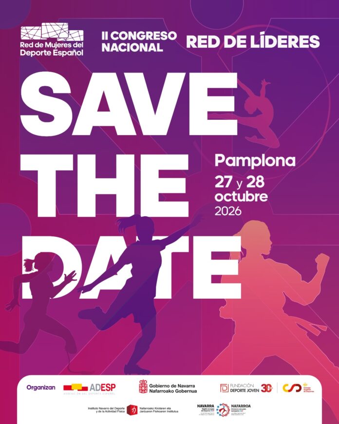 Save the date Congreso Pamplona con nuevo logo FDJ