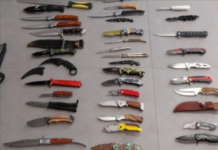 La Ertzaintza incautó casi 2.000 armas blancas en Euskadi en un año marcado por el aumento de delitos con estos objetos