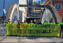 Gipuzkoa concentró dos tercios de las huelgas de Euskadi en los cuatro primeros meses del año