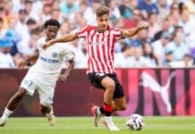 El Athletic encaja su primera derrota del verano tras caer ante el Olympique de Marsella en el Vélodrome