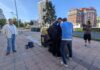 C1 zentraleko zabor pneumatikoa biltzeko postontziak garbitzen hasi da Barakaldo