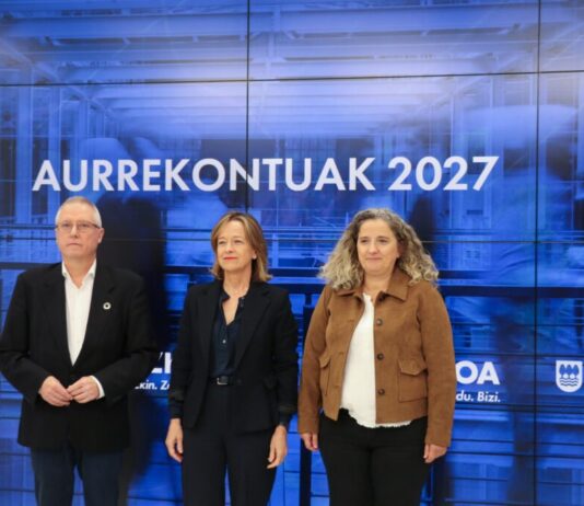 La Diputación de Gipuzkoa presenta un presupuesto de 1.433 millones para 2027, un 10 % más que el año anterior