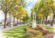 Donostia transformará los jardines del Paseo de Francia con la iniciativa ‘Jardín del Destello’