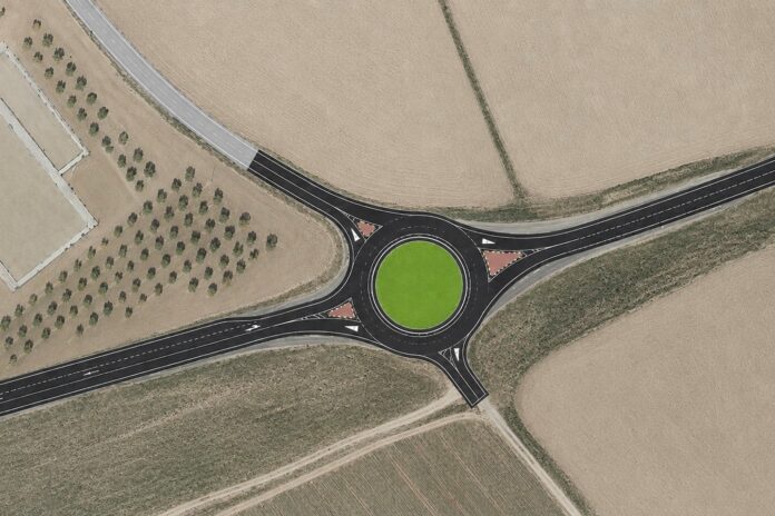 Imagen principal - Proyecto rotonda de Buñuel en la NA-5200 (1)